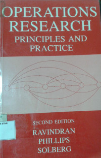 Image of Operation Research: Principle and Practice