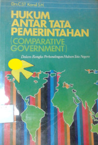 Hukum Antar Tata Pemerintahan Dalam Rangka Perbandingan Hukum Tata Negara