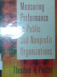 Image of Measuring Performance in Public and Nonprofit Organizations