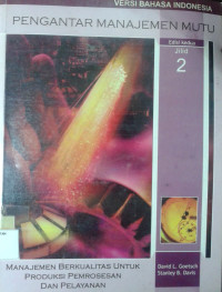 Image of Pengantar Manajemen Mutu Jilid 2