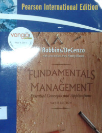 Image of Fundamentals of Management: Essential Concepts and Applications