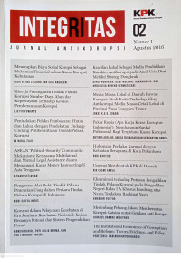 Integritas: Jurnal Antikorupsi