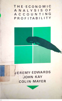 Image of The Economic Analysis of Accounting Profitability