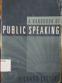 Image of A Handbook of Public Speaking