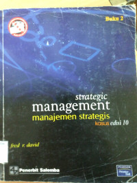 Image of Strategic Management : manajemen strategis
