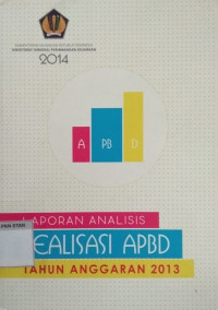 Image of Laporan Analisis Realisasi APBD Tahun Anggaran 2013