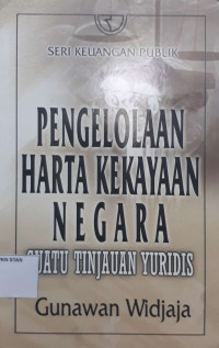 Pengelolaan Harta Kekayaan Negara