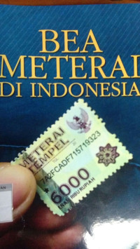 Bea Meterai di Indonesia