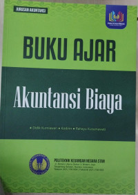 Image of Buku Ajar : Akuntansi Biaya