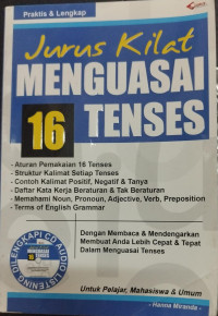 Image of Jurus Kilat Menguasai 16 Tenses