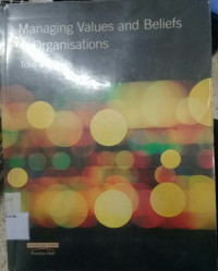 Image of managing values and beliefs in organisations