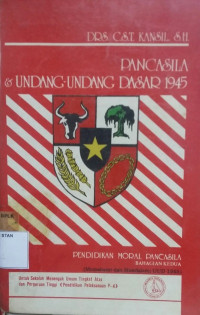 Pancasila dan Undang-Undang Dasar 1945 Pendidikan Moral Pancasila
