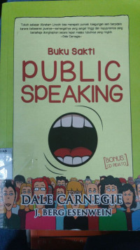 Image of Buku sakti public speaking